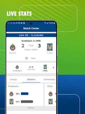 Liga MX Official Soccer App android App screenshot 0